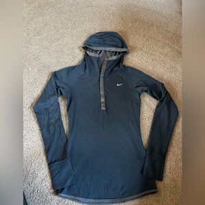 Nike Drifit quarter button long sleeve